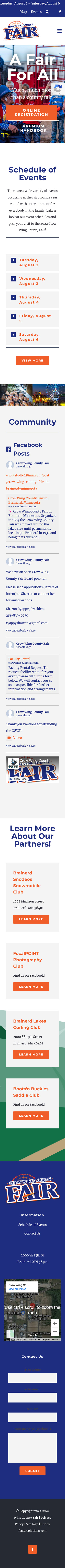 Crow Wing County Fair - Mobile
