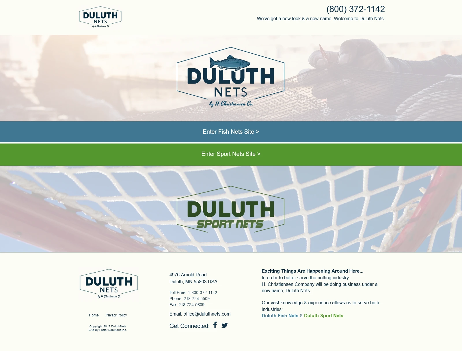 Duluth Fish Nets - Desktop