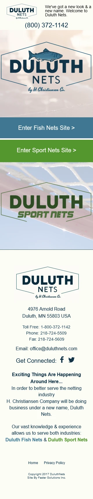 Duluth Nets - Mobile