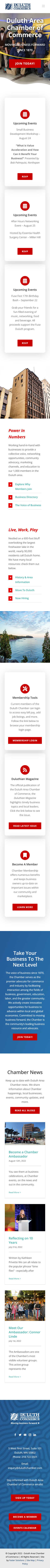 Duluth Area Chamber of Commerce - Mobile