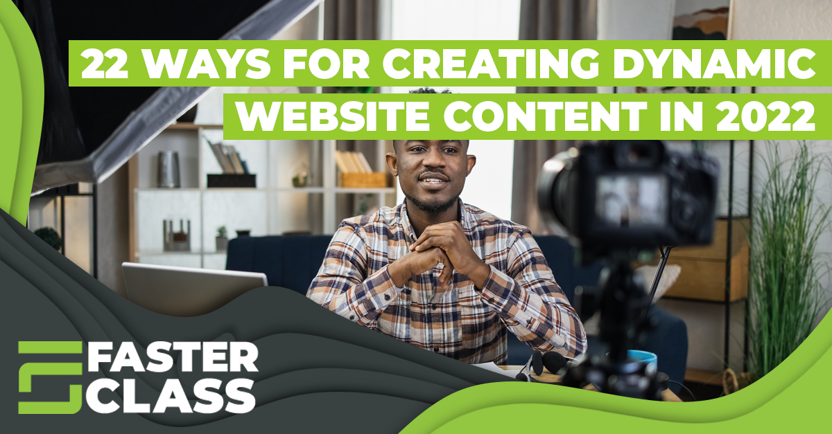 Faster Solutions Dynamic Website Content