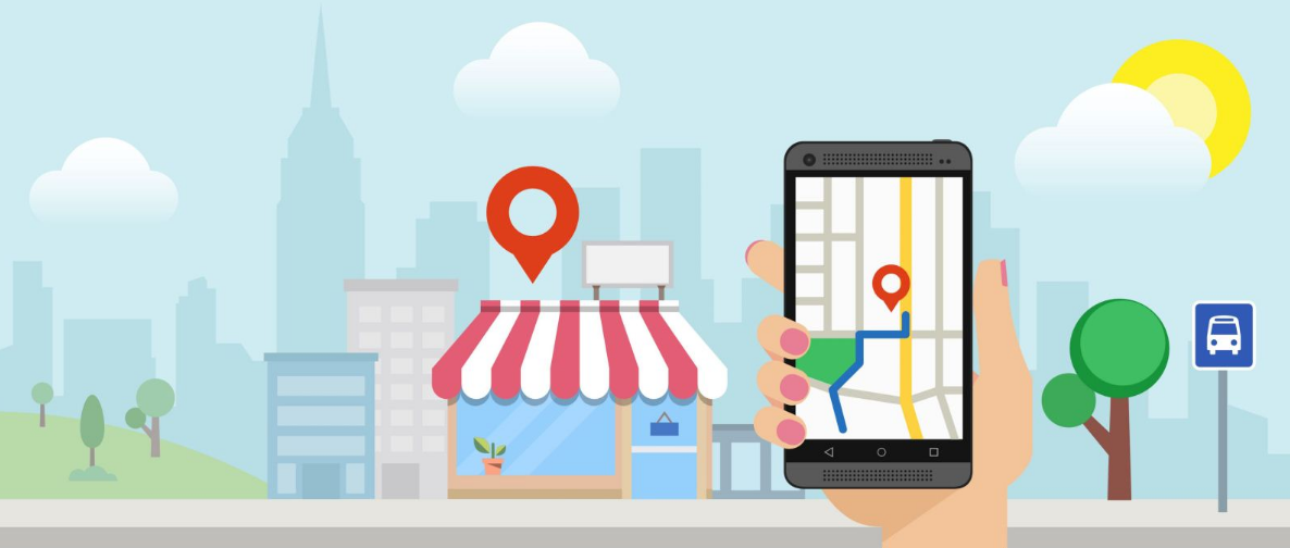 finding a small business on Google Maps