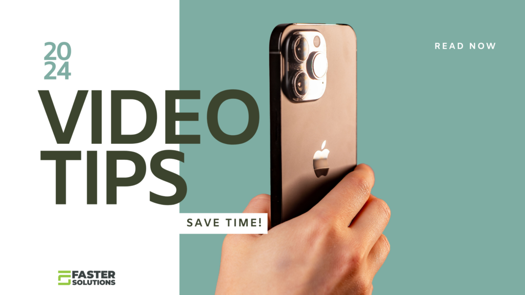 Video Tips for Small Businesses in 2024