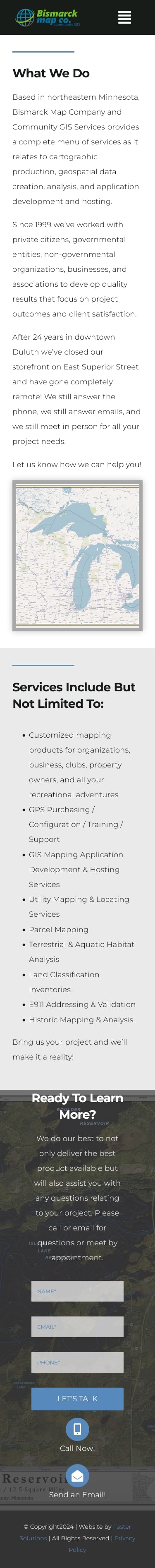 Bismark Map Co - Mobile