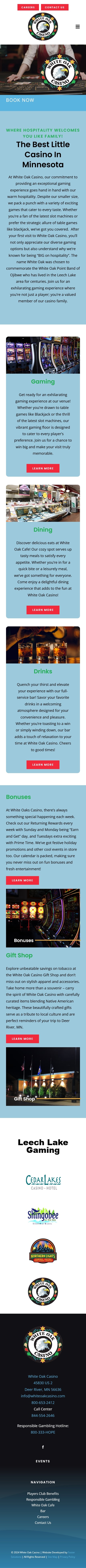 White Oak Casino - Mobile