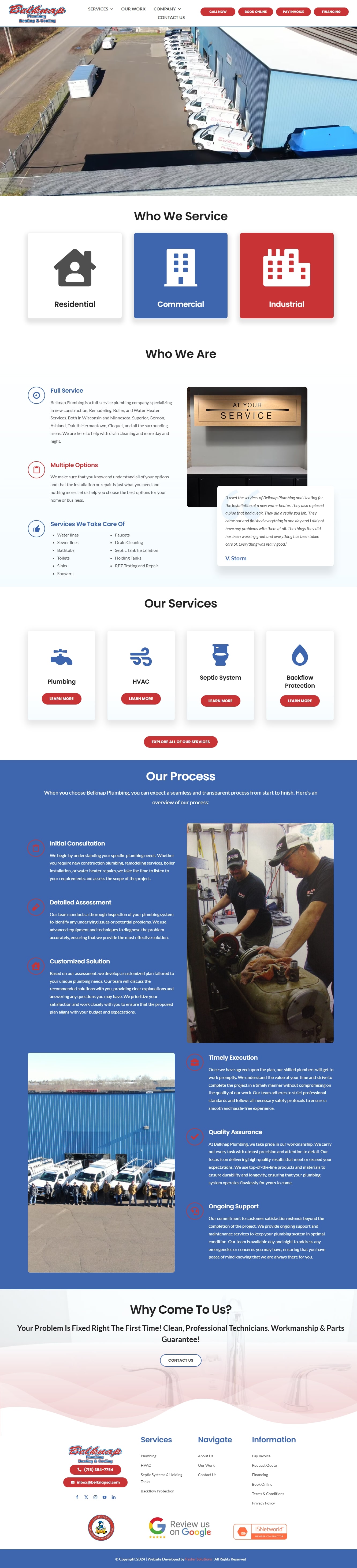 Belknap Plumbing - Desktop