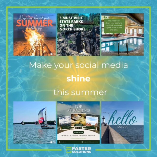 Make your social media shine this summer! 🌞 Whether you’re showcasing summer destinations, seasonal promotions, or vibrant experiences, now’s the perfect time to refresh your content and connect with your audience. Let us help you capture the essence of summer and bring your brand to life with engaging posts that resonate all season long.

 #SummerVibes #SocialMediaMarketing #SeasonalContent #MarketingAgency #SummerMarketing